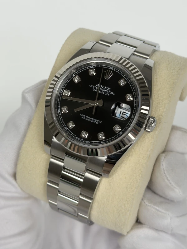 Rolex 41mm Steel and White Gold 126334-0011 3