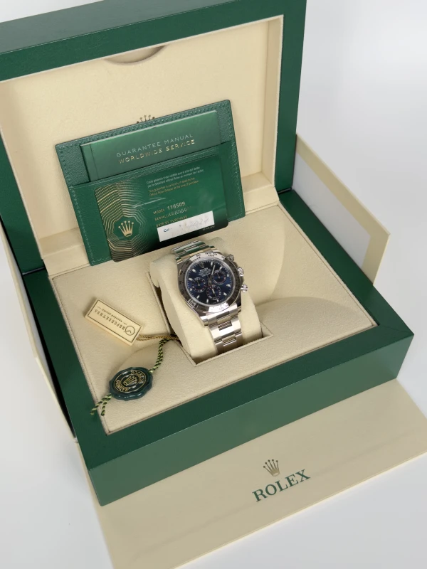 Rolex Cosmograph 40mm White Gold 116509-0071 7