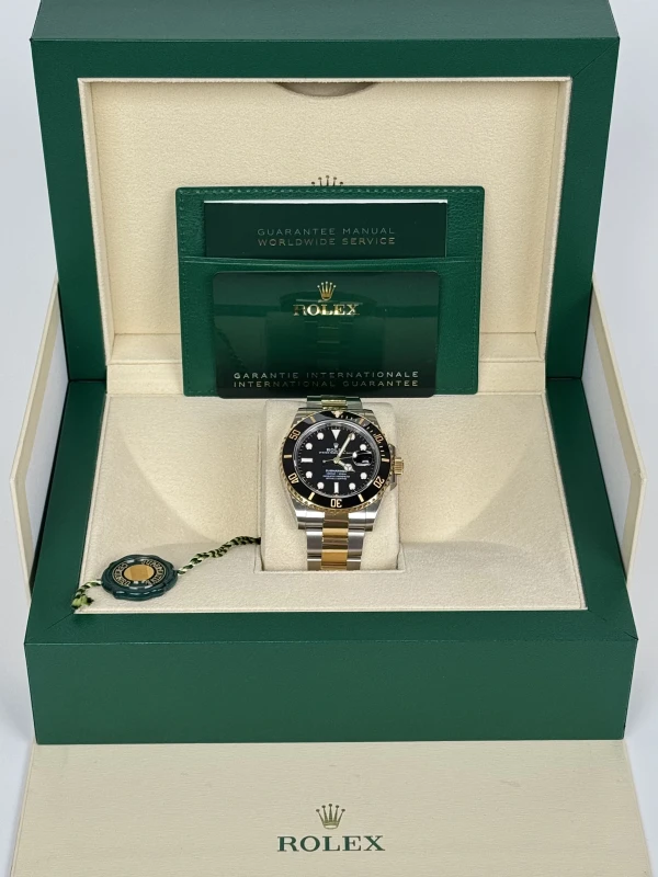 Rolex Date 41 mm Steel and Yellow Gold 126613ln-0002 7