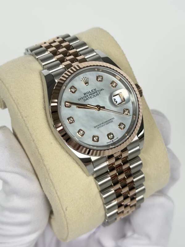 Rolex 36mm Steel and Everose Gold 126231-0021 2