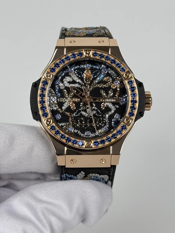 Hublot Broderie Sugar Skull Gold  343.PS.6599.NR.1201 2