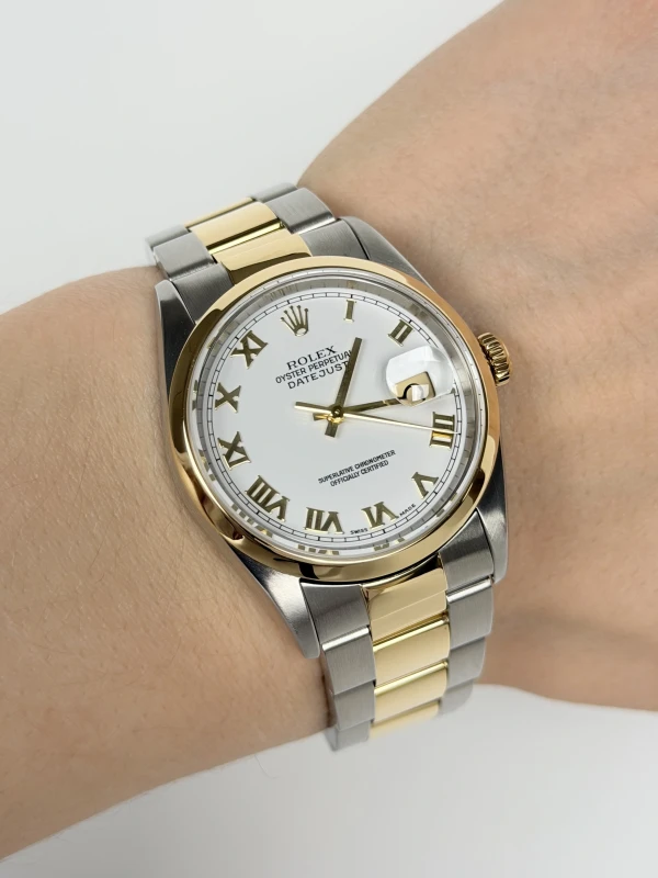 Rolex 36mm Steel and Yellow Gold 16203 wro 4