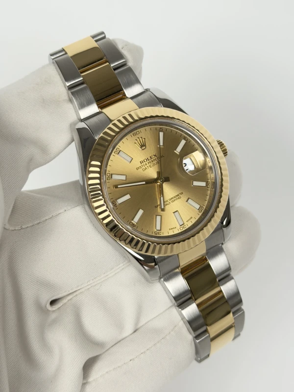 Rolex II 41mm Steel and Yellow Gold 116333 chio 2