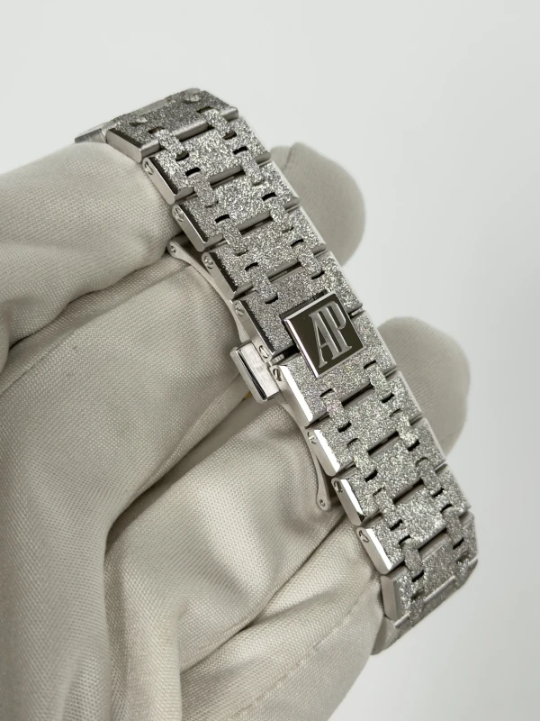 Audemars Piguet Frosted Gold 37mm 15454BC.GG.1259BC.03 4