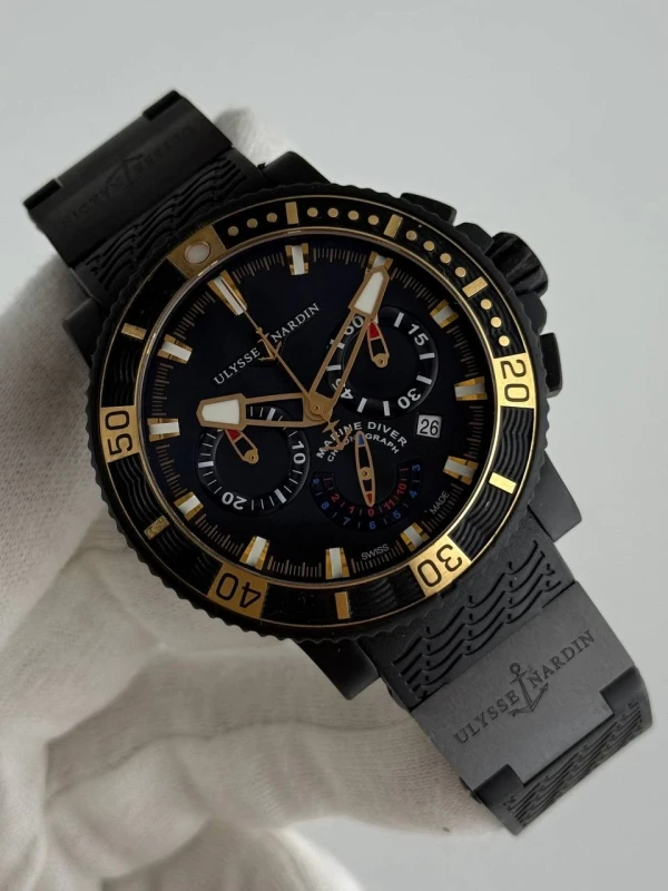 Ulysse Nardin Black Sea Chronograph 353-90-3C 4