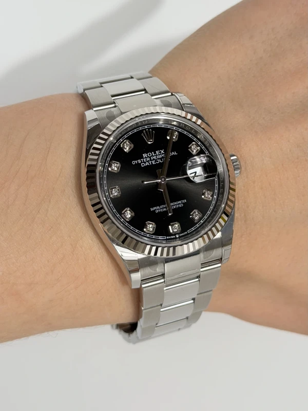 Rolex 36mm Steel and White Gold 126234-0028 4