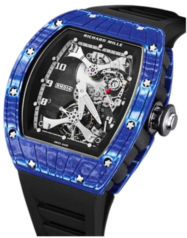 RM 014 Blue Tourbillon Perini Navi