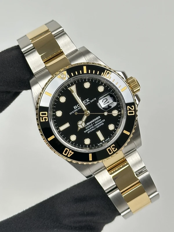 Rolex Date 41 mm Steel and Yellow Gold 126613ln-0002 2