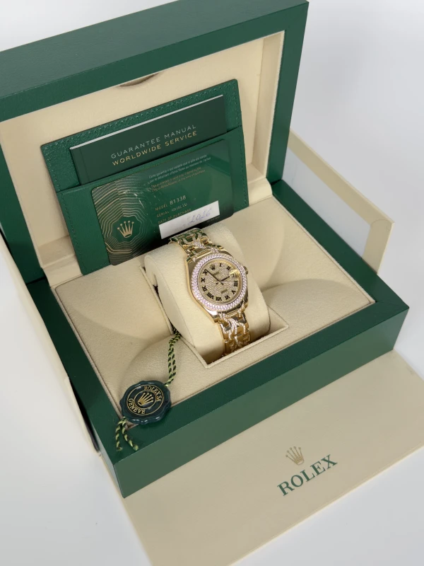 Rolex Special Edition Yellow Gold All Diamond M81338-0018 7