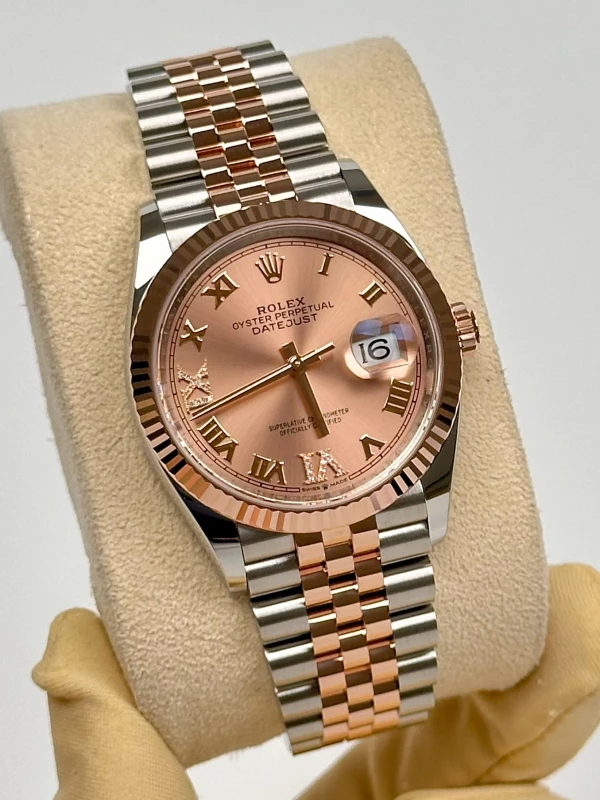 Rolex 36mm Steel and Everose Gold 126231-0027 3