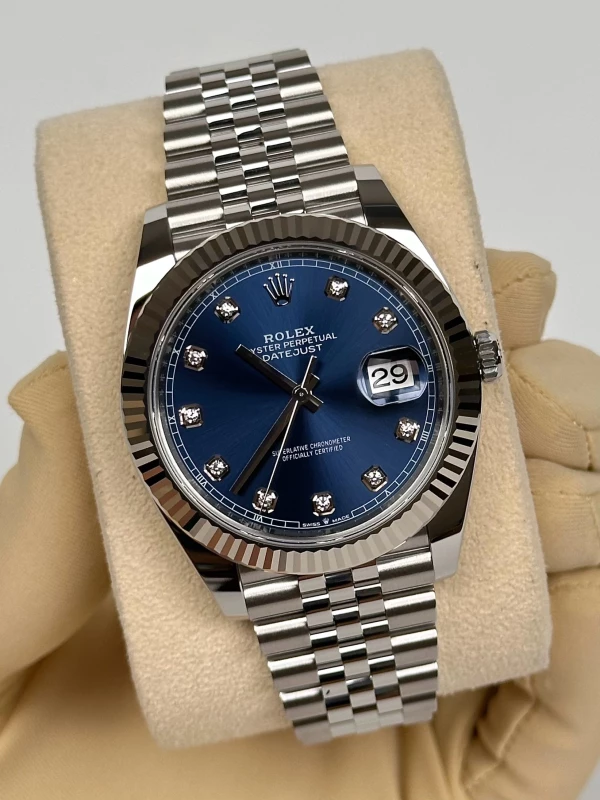 Rolex 41 mm, steel and white gold  126334-0016 3