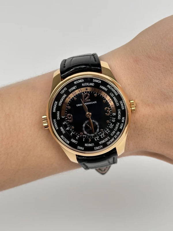 Girard Perregaux Traveller Small Second 49865-52-651-BA6A 9