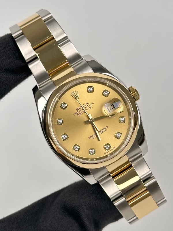 Rolex Steel and Yellow Gold 116203 gdo 2