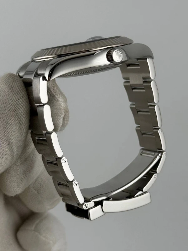 Rolex  II 41mm Steel and White Gold 116334 blio 6