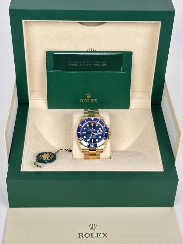 Rolex Date 41 mm Yellow Gold 126618lb-0002 5