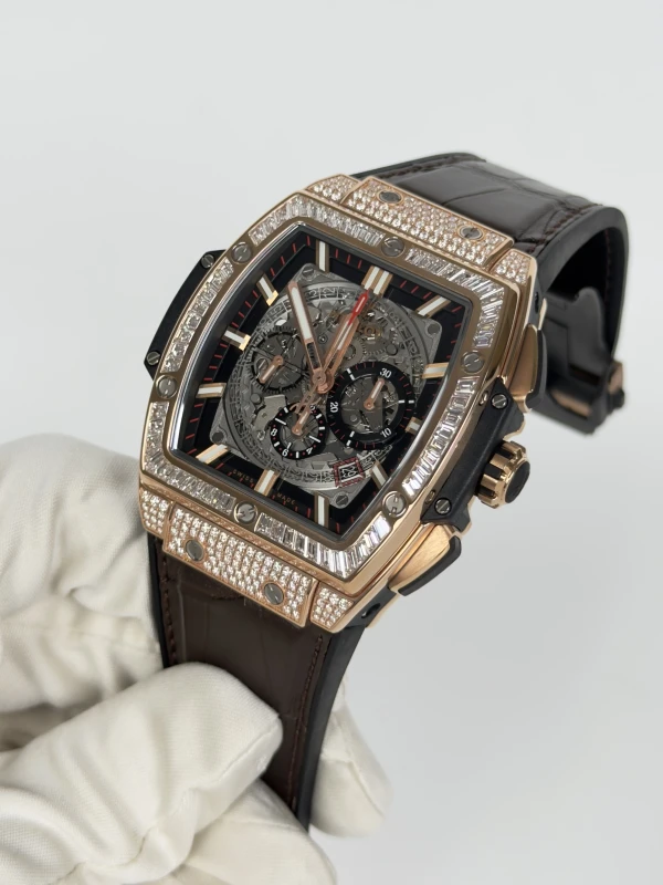 Hublot King Gold Diamonds 642.OX.0180.RX.0904 4