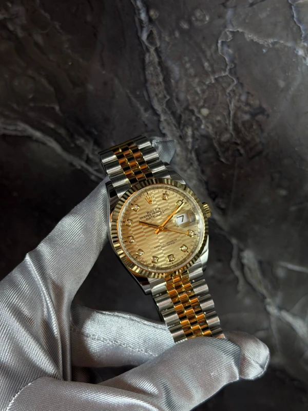 Rolex Datejust 36mm Steel and Yellow Gold 126233-0045 2