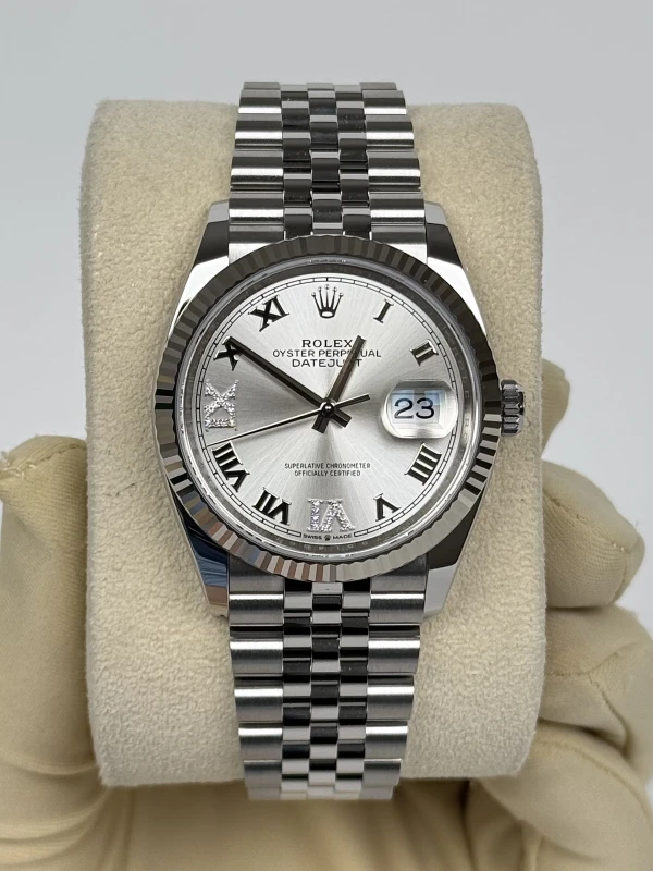 Rolex 36mm Steel and White Gold 126234-0029 2