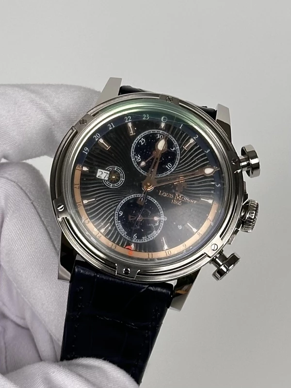 Louis Moinet Mechanical Wonders Memoris Geograph Titanium LM-78.20.AV 4