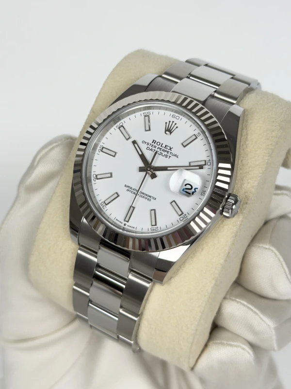 Rolex 41 mm, Oystersteel and white gold 126334-0009 3