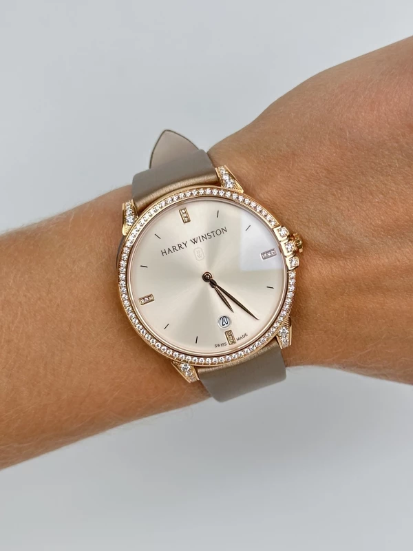 Harry Winston Automatic 42 MIDAHD39RR003 9