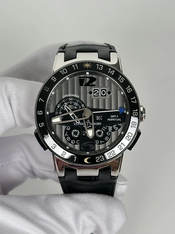 Ulysse Nardin GMT Perpetual Calendar Platinum 329-00 2