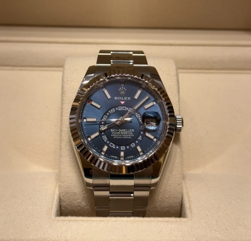 Rolex 42mm Steel and White Gold 326934-0003 2