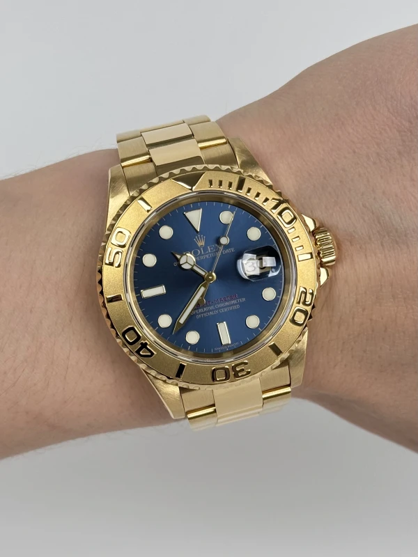 Rolex Yacht-Master 40mm Yellow Gold Blue 16628 8