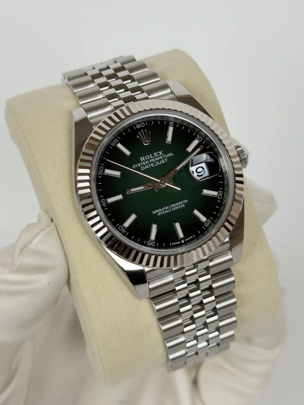 Rolex Datejust 41mm Steel and White Gold 126334-0034 2