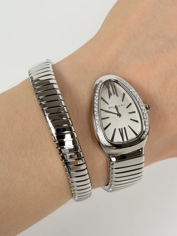 Bvlgari Serpenti Silver Dial 101827 4