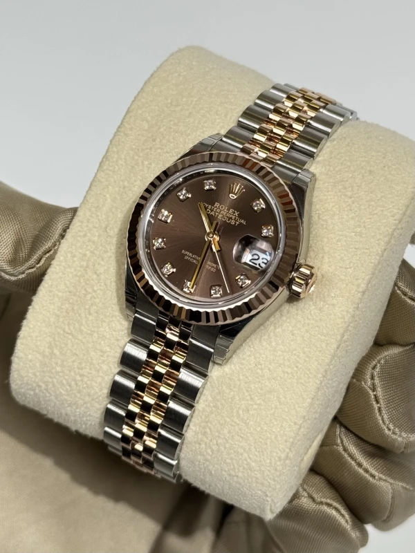 Rolex 28 mm Steel and Everose Gold 279171-0011 3