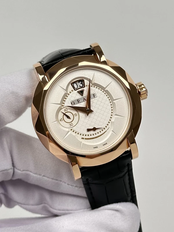 GRAFF Dress Graffstar Grand Date 45 mm  GS45PGW2 3