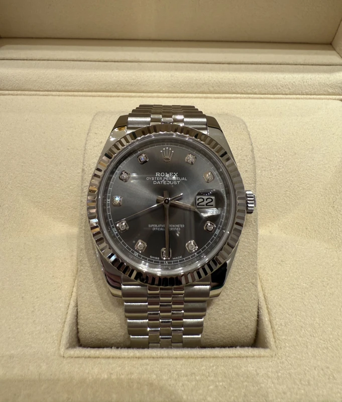 Rolex 41mm Steel and White Gold 126334-0006 2