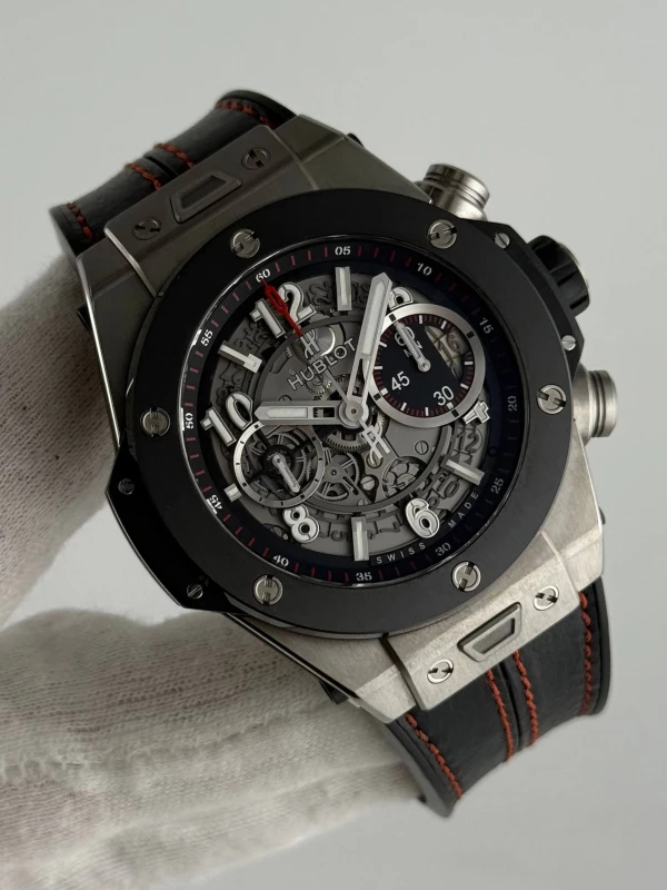 Hublot Unico Titanium Ceramic 411.NM.1170.RX 5