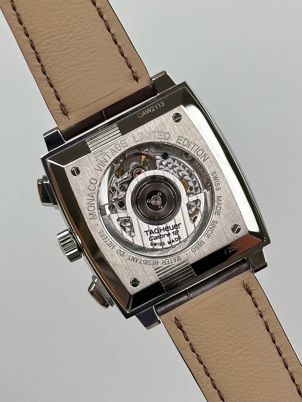 Tag Heuer Monaco Automatic Chronograph Calibre 12 Gulf Limited Edition CAW2113.FC6250 9