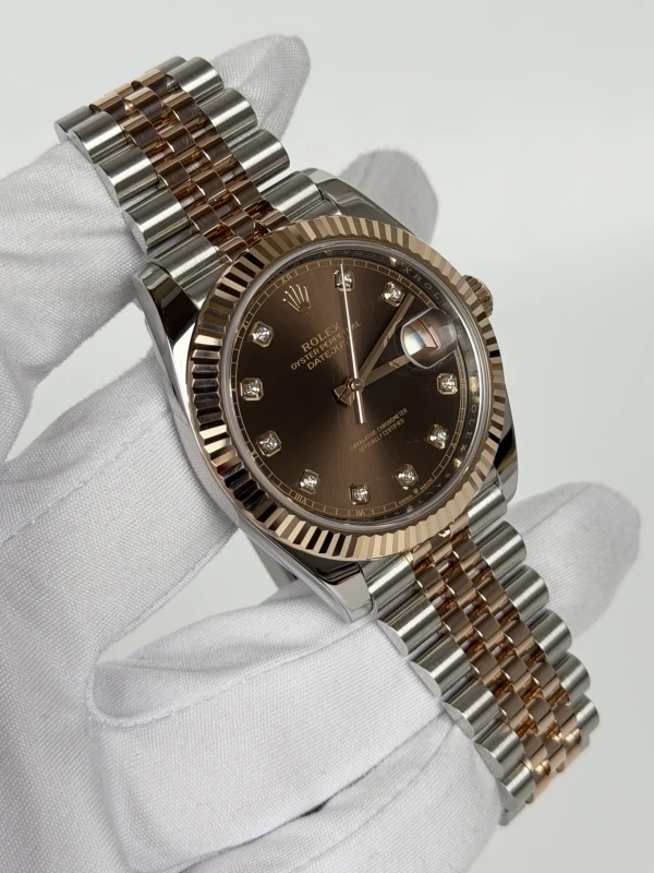 Rolex Datejust 41mm Steel and Everose Gold  126331-0004 2