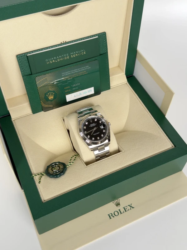 Rolex 41mm Steel and White Gold 126334-0011 5