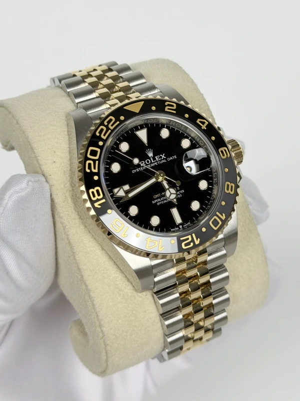 Rolex GMT Master II 40mm Steel and Yellow Gold 126713grnr-0001 2