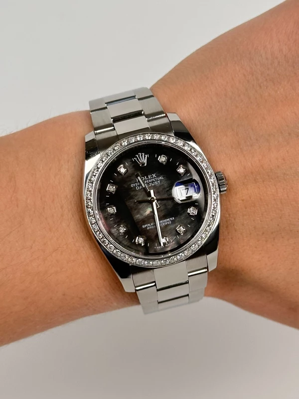 Rolex 36mm Steel and White Gold 116200 FIX 8