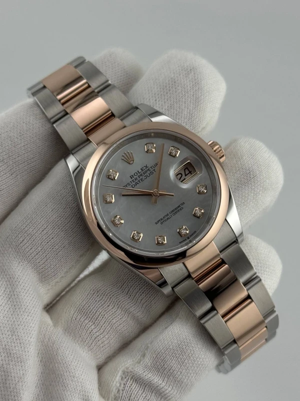 Rolex Datejust 36mm Steel and Everose Gold 126201-0022 3