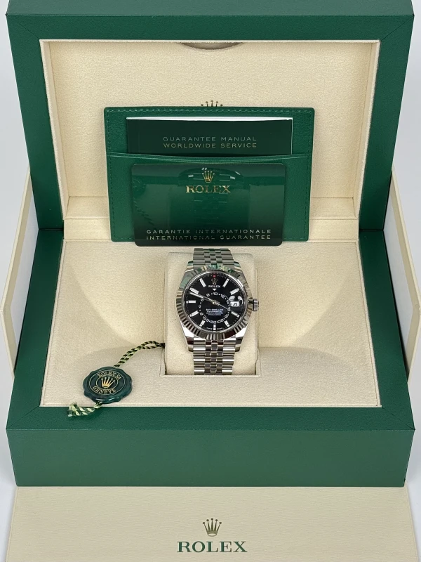 Rolex 42mm Steel and White Gold 336934-0008 5