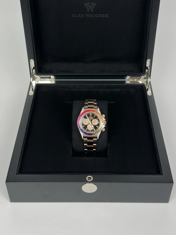 Rolex Cosmograph 40mm Everose Gold 'Rainbow' 126505XLAB 6
