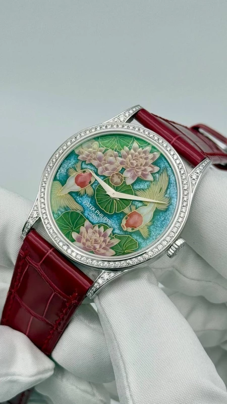 Patek Philippe Orchids and Fish 5077/100G-74 4