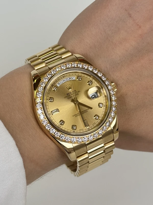 Rolex II 41mm Yellow Gold 218348 chdp 7
