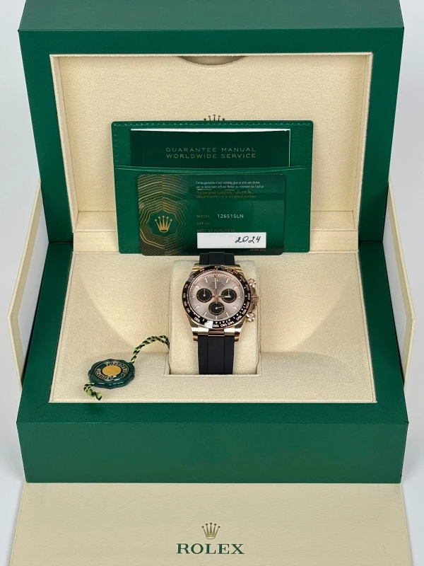Rolex Cosmograph 40mm Everose Gold 126515ln- 5