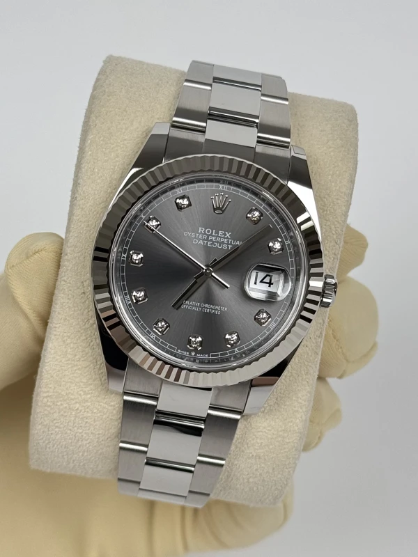 Rolex 41mm Steel and White Gold 126334-0005 4