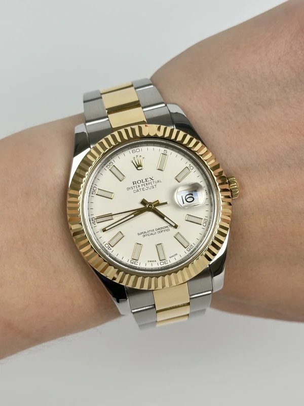 Rolex Datejust II 41mm Steel and Yellow Gold 116333 8