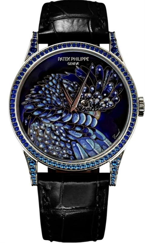 Patek Philippe Cloisonne Cacatoes Blue 5077/214G-001 1