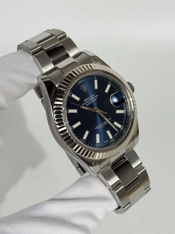 Rolex II 41mm Steel and White Gold 116334 blio 2