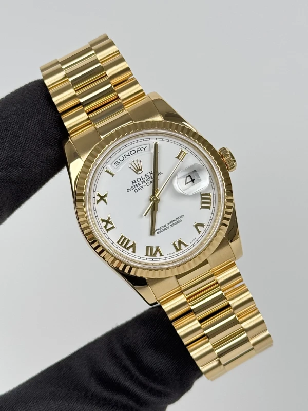 Rolex 36mm Yellow Gold 118238-83208 2